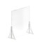 Azar Displays Acrylic Plexiglass Shield PPE 30"x40" Adjustable w/ Support Stands, PK2 179776-187 - alternate 3
